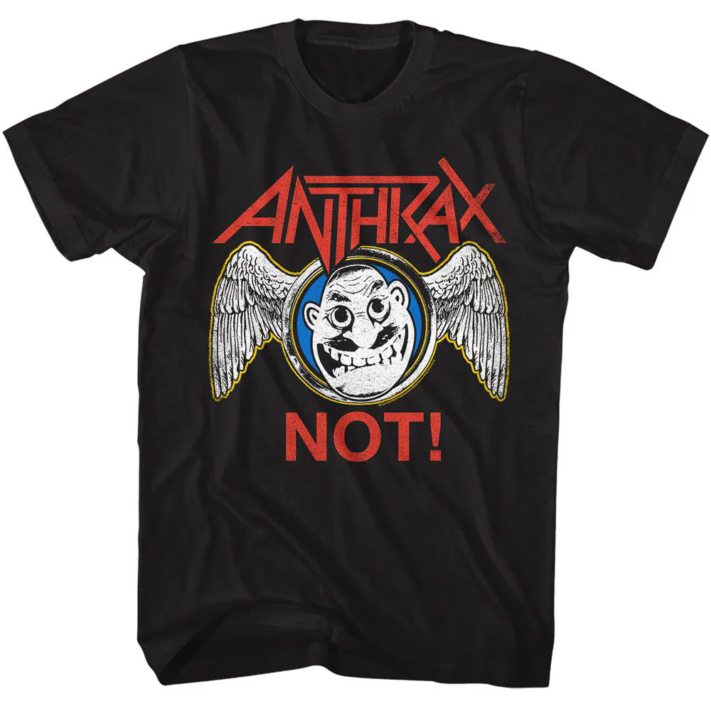 Rockinstone Unisex Anthrax Anthrax Not T-shirt-s