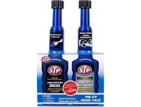 Stp Kit Pre Itv Limpia Inyectores Diesel Y Antihumos Diesel