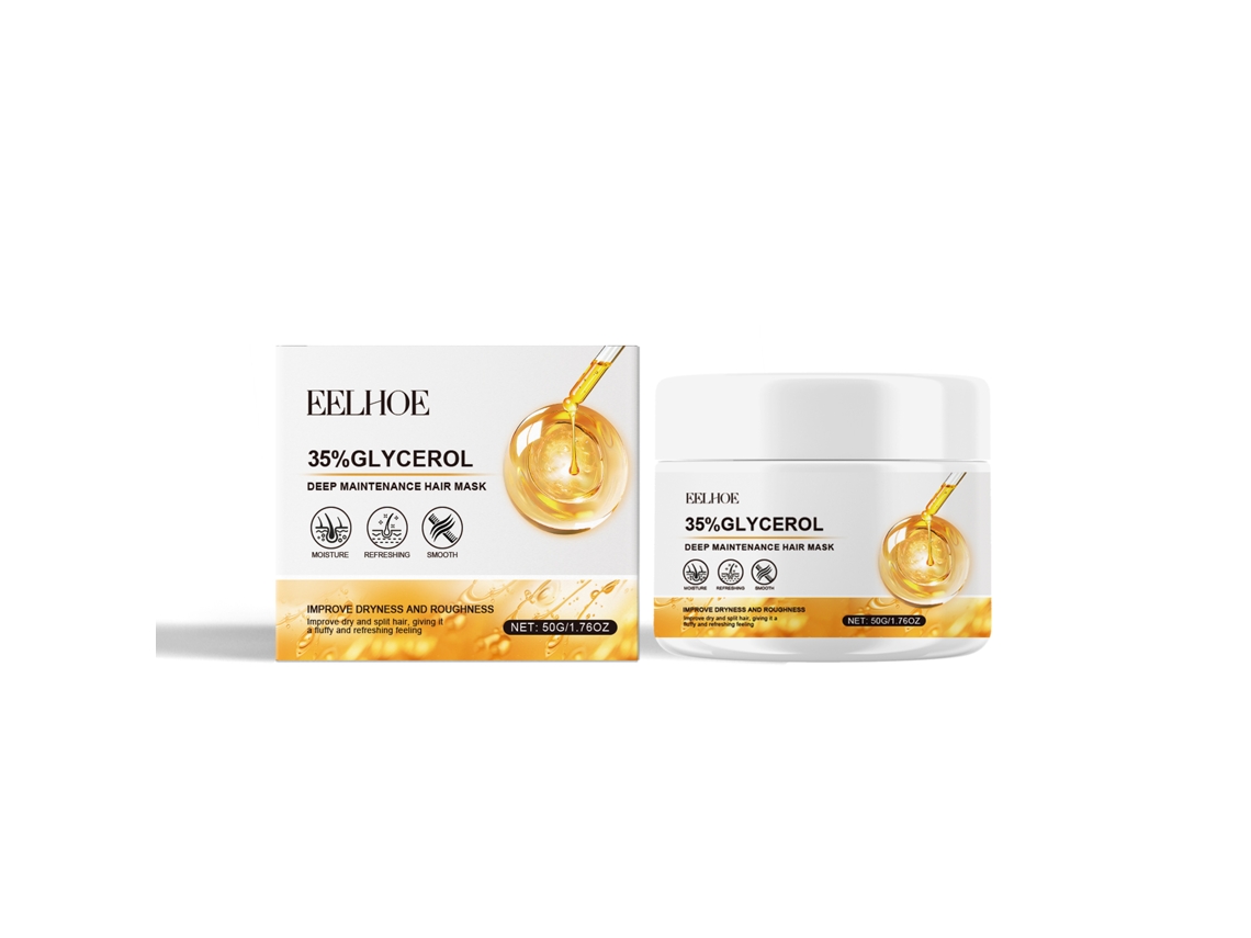Máscara Capilar Hidratante, com 35% Glicerina, para Cabelos Mais Visivelmente Nutridos LAXISCREED