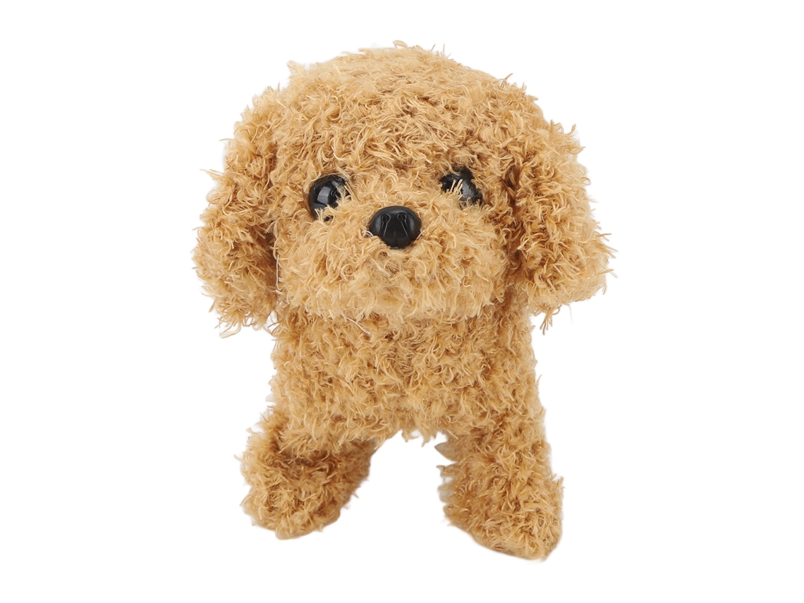 Cachorro Peluche Interativo Eletrônico: Anda, Late E Abana A Cauda - Brinquedo Educativo Pet Dog