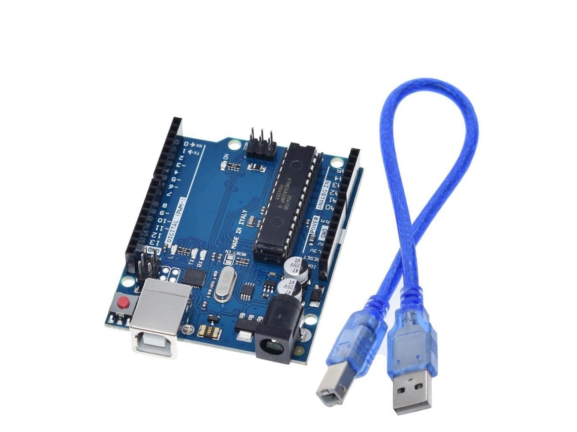 Uno R3 Box- Atmega16U2 e Chip Mega328P SLOWMOOSE para Placa de ...