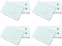 Conjunto De 4 Capas Microfibra Compatíveis Com Leifheit Para Profi Xl E Cotton Plus, Almofadas Grossas E Reutilizáveis