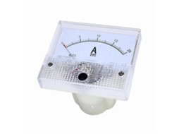 Amperímetro Cc Analógico De Painel Com Ponteiro Mecânico Tipo 85c1