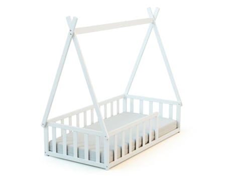 Cama tipo com pavimento em madeira WEBABY