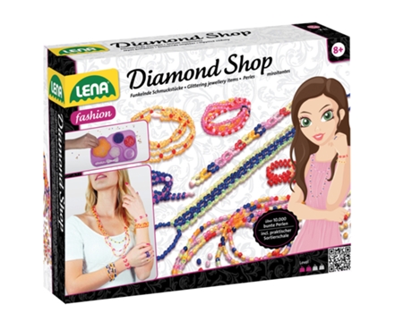 Conjunto de fabrico de joalharia para crianças LENA Shop (8 anos)