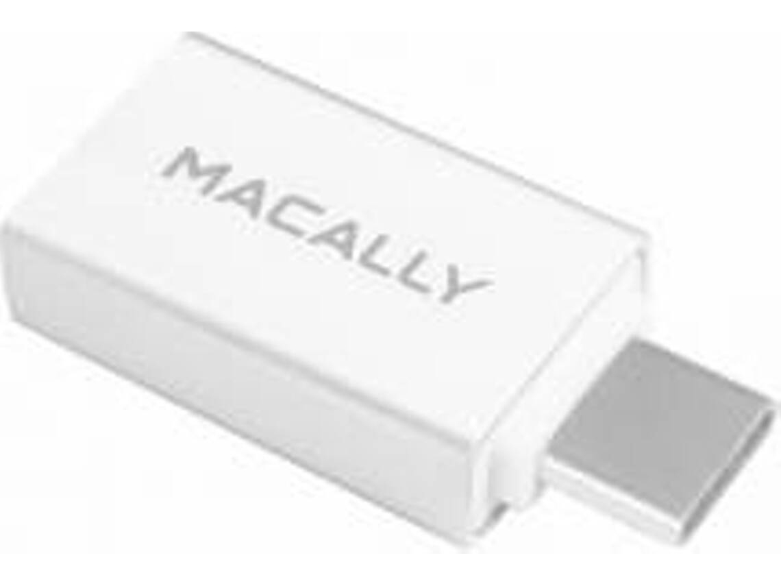 Adaptador MACALLY Adaptador USB-C (Universal - Fêmea-Macho)