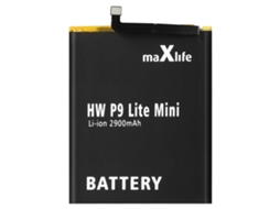 Bateria Interna Huawei P9 Lite Mini Y6 2017 e Y5 2018 MAXLIFE Preto