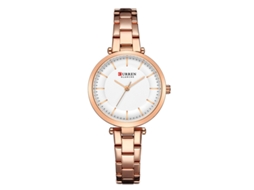 Relógio Feminino De Quartzo Com Pulseira De Aço