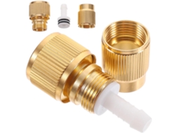 Conector Rápido, Acessório Seguro E Prático Para Mangueira De Jardim,