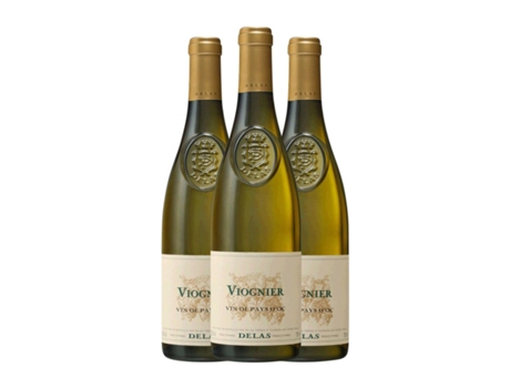 Vinho branco DELAS FRÈRES Viognier Vin de Pays d'Oc (0.75 L - 3 Unidades)
