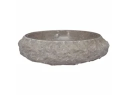 Lavatório Vidaxl Cinzeto Mármore (ø40x12 Cm)