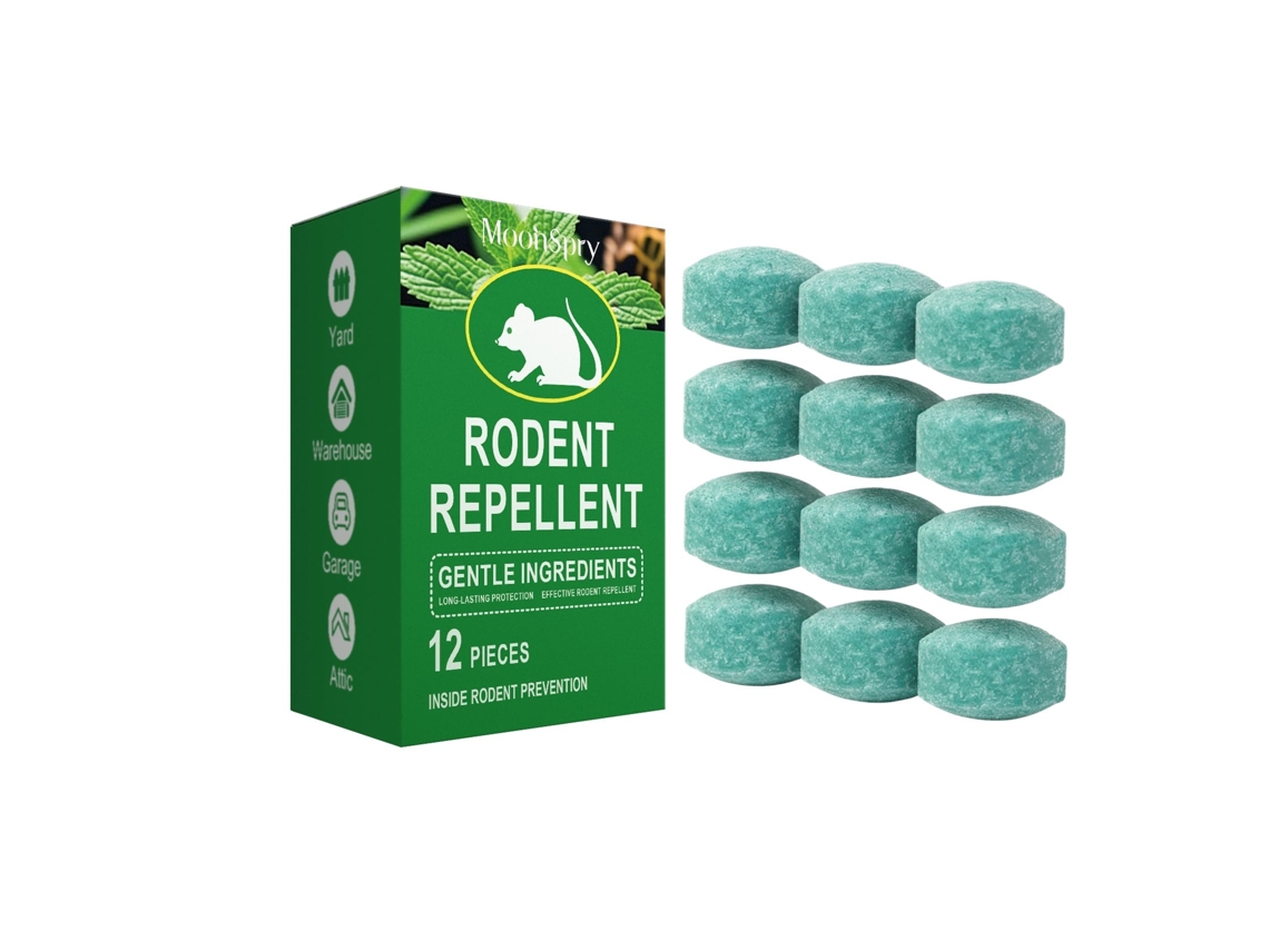 Repelente de Ratos para Casa e Espaço Exterior, Ação Rápida e Eficaz LAXISCREED