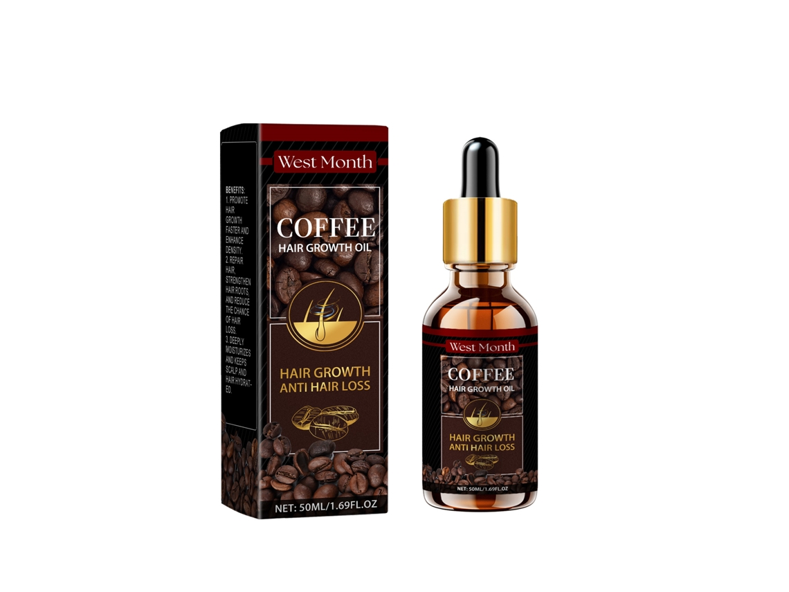 Óleo Essencial com Cafeína Crescimento Capilar