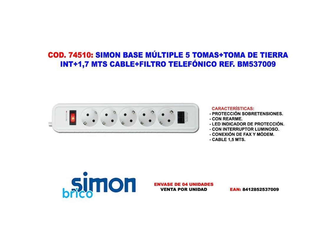 Cabo Finstock Multiple Base 5 Tomasttint 1,7m BM537009 Simon