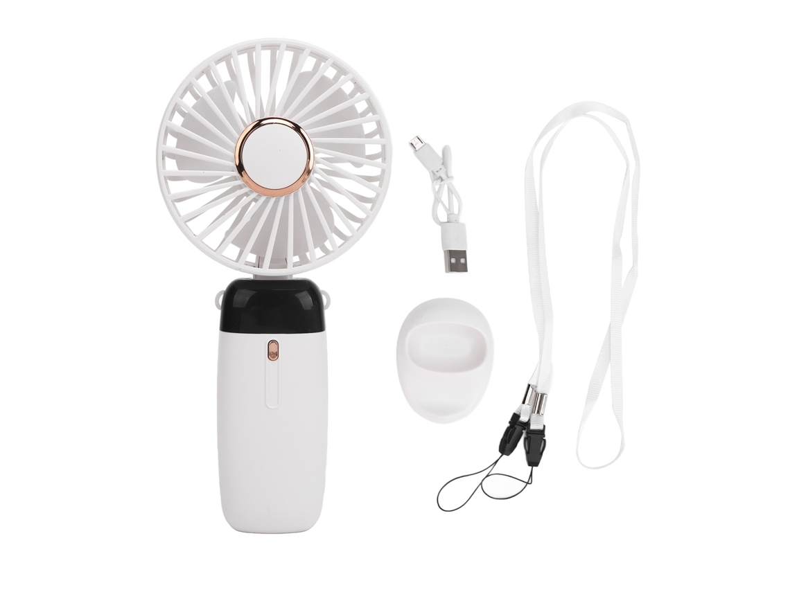 Ventilador Recarregável Portátil Laxiscreed, Ideal Para Escritório, Dormitório E Atividades Ao Ar Livre