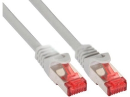 Cabo de Rede INLINE (RJ45 - 50 cm - Cinzento)