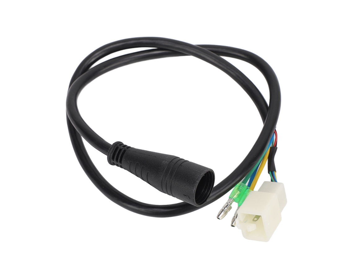 Adaptador de cabo para moto elétrica, impermeável, conector de 9 pinos, para motores 250w, 350w, 500w S/MARCA
