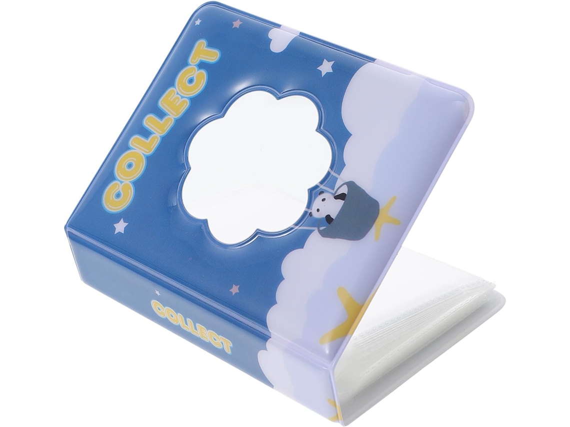 Álbum Fotos Bolso Pvc Estampa Panda Capacidade 36 Resistente Rasgos Design Moderno Adorável Guardar Memórias GOKOCO