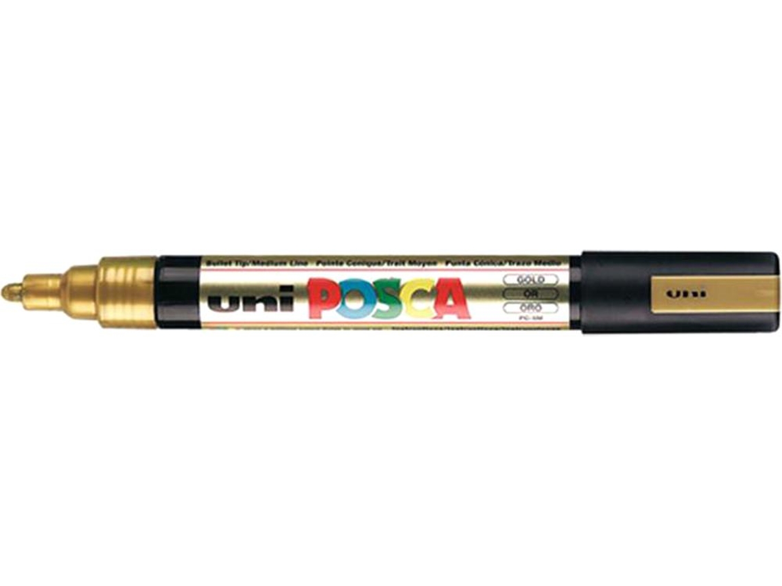 FIR-17522 :MARC.UNI POSCA PC-5M DOURADO