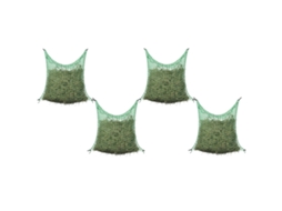 Vidaxl Redes Para Feno Quadradas Pp 4 Pcs 0,9x1,5 M