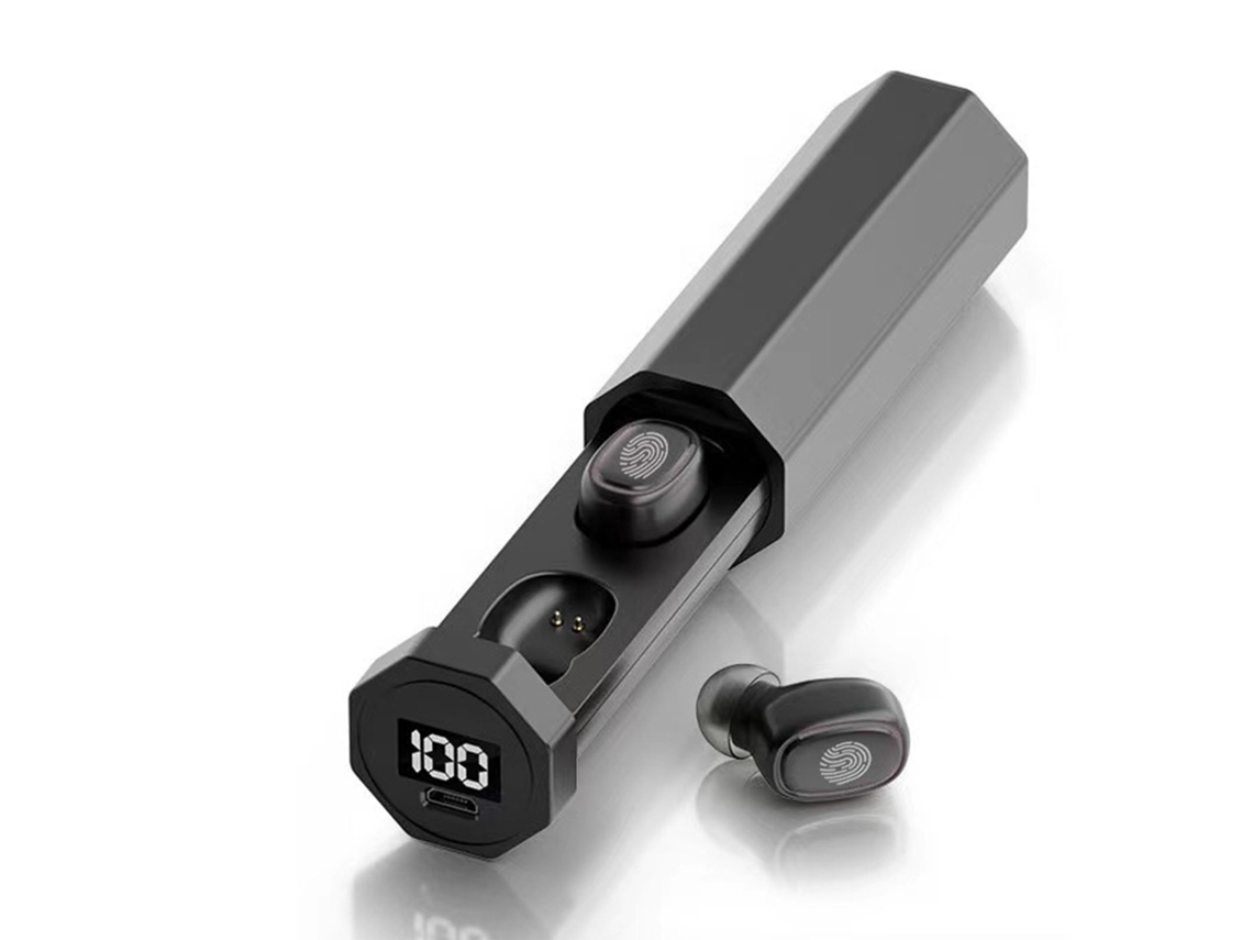 Fones Bluetooth LAXISCREED Conexão Estável Cancelamento de Ruído