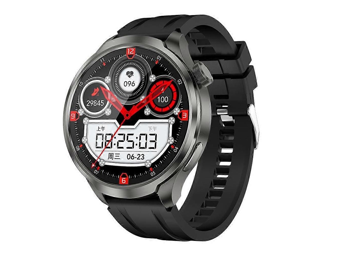 Novo smartwatch esportivo com GPS, tela AMOLED de 1,85", chamadas Bluetooth e Bluetooth para bicicletas elétricas.