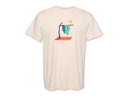 Melt Melting Clock T shirt ROCKINSTONE Unisex Adults Best Sellers Size:m (cream)