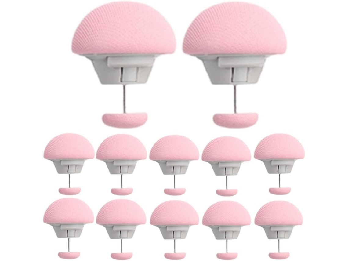 Conjunto De 12 Prendedores De Esponja Antiderrapantes Para Cobertor, Compatíveis Com Lençóis, Cortinas, Meias E Protetores De Colchão. Aquaforge
