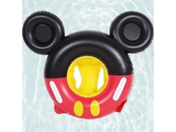 Boia inflável infantil para piscina até 20 kg brinquedo de banho preta SIURN