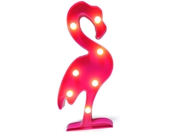Luz De Festa Flamingo, Letreiro Led Para Decoração De Parede, Natal Aniversário, Quarto Criança Bebê Adulto, Sala, Decoração De Escritório