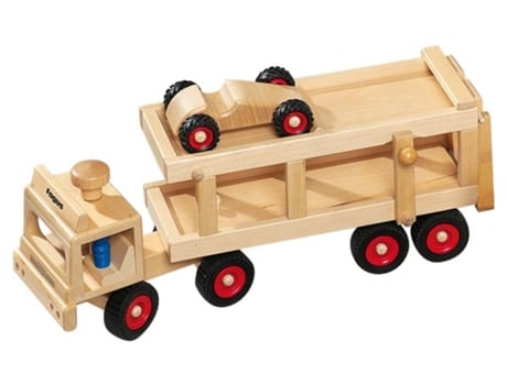 Jogo Tradicional FAGUS Madeira - Laranja - 45 x 20 x 21 cm)