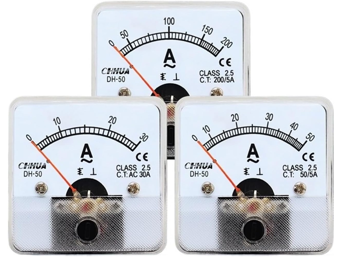 1 Unidade De Amperímetro Ca Dh-50 1a 2a 3a 5a 10a 15a 20a 30a 50a