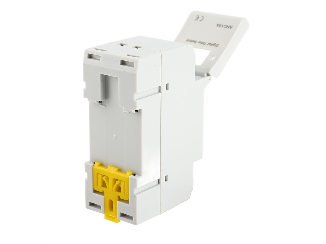 Relé Temporizador Electrónico Programable Semanal Com Tela Lcd 16 Ligar E Desligar (ac220v)