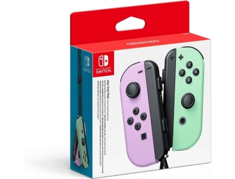 Pré-venda Joy-Con Nintendo Switch (Set Esq/Dir - Roxo e Verde)