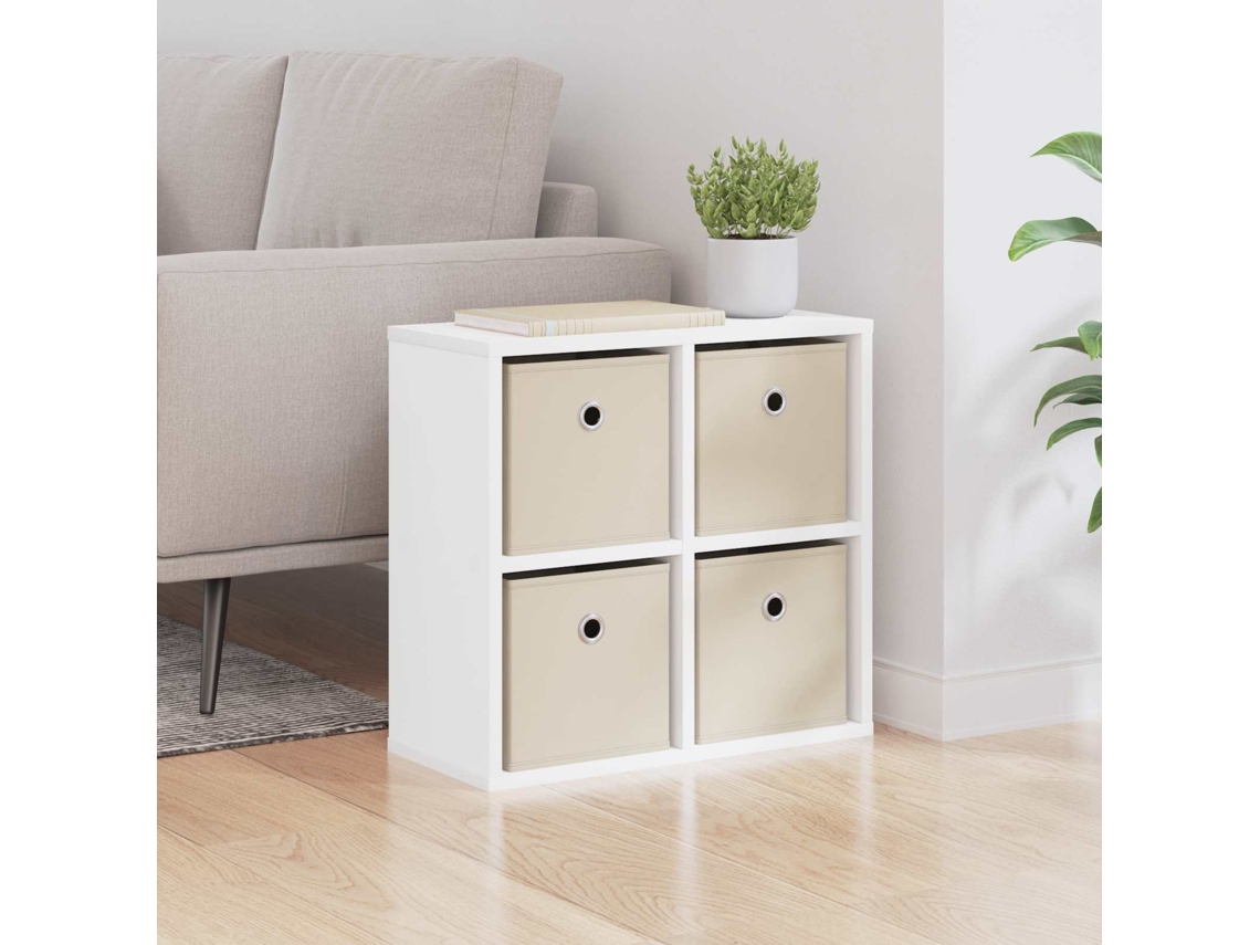 Vidaxl Buffet Com Gaveta Branco 49,5 X 22 X 47 Cm