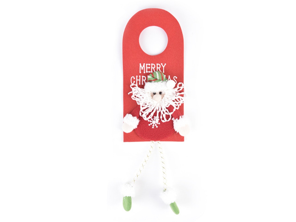 Pingente de Decoração de Natal Porta Não Tecido Pendurada para Idosos AURUM