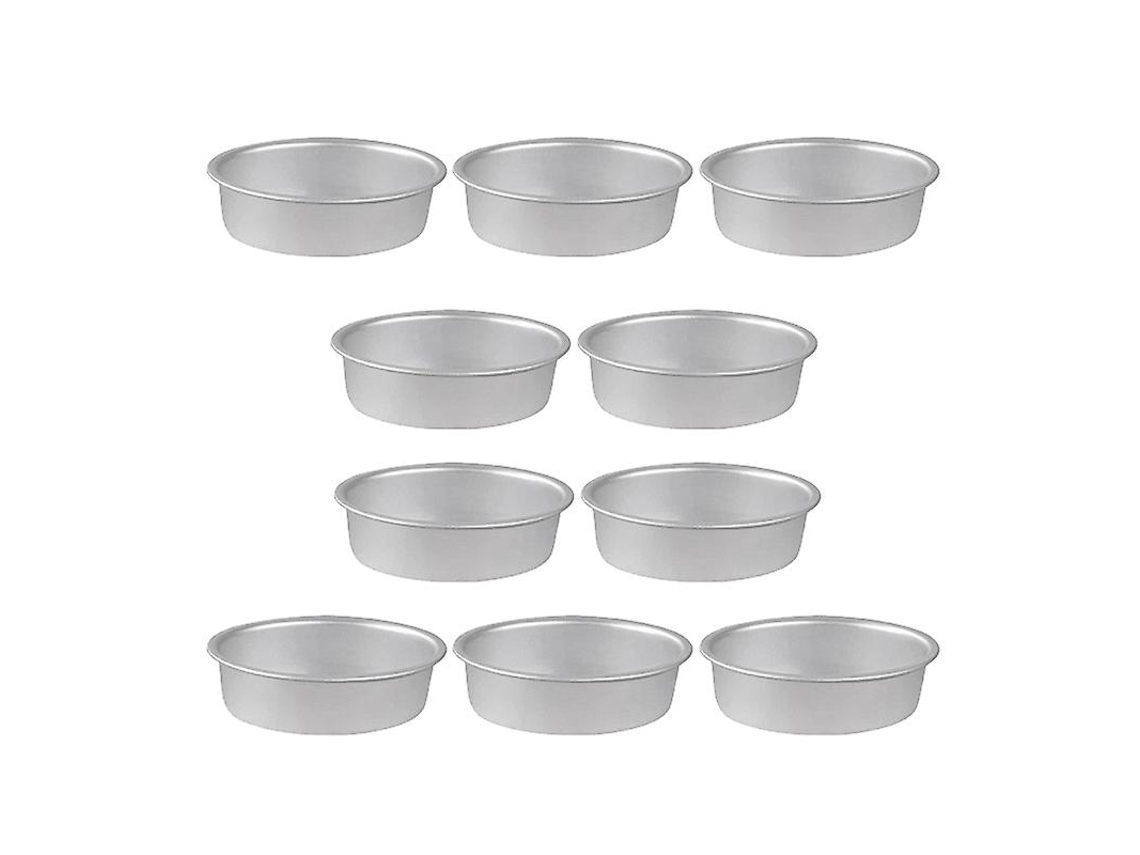 Conjunto De 10 Formas Para Pão E Bolos, Em Liga De Alumínio, Para Forno, Confeitaria E Preparo Doméstico