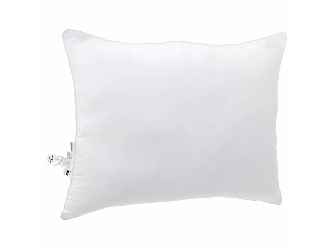 Conjunto 2 Almofada Vidaxl Branco Algodão (75 X 50 X 20 Cm)