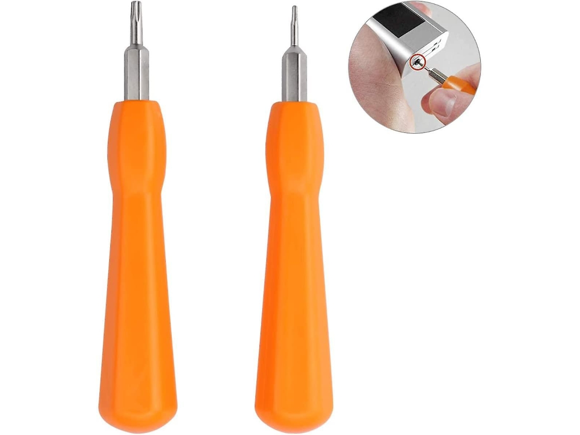 Pacote Com 2 Chaves De Fenda T6 E T15 Para Substituição Da Bateria Da Campainha De Vídeo E Redefinição Da Senha Do Wi Fi Slowmoose