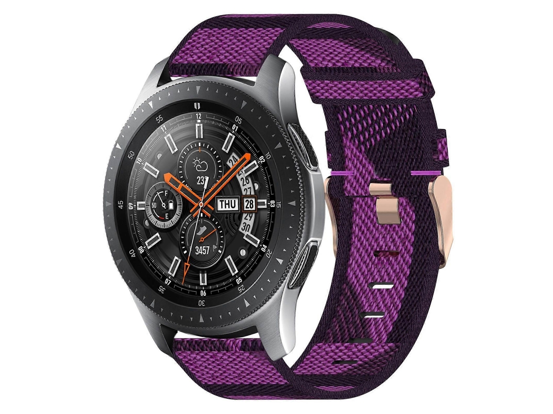 Pulseira De Nylon Trançado Para Samsung Galaxy Watch 46mm 22mm