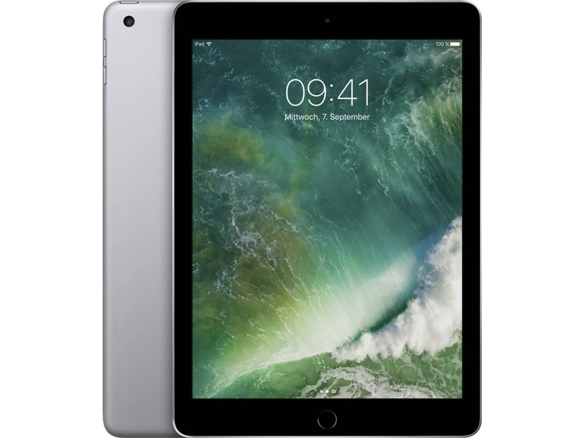 iPad 9.7 2017 Wi-Fi APPLE (Recondicionado Sinais de Uso - 32 GB - Cinzento Espacial)