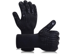 Par de Luvas para Churrasco de Silicone, Antiderrapantes, DUREFORWARD