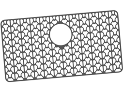 Tapete Protetor de Silicone para Pia Predolo, Tapete Reutilizável e Vazio para Secagem Louça, Almofada Resistente Ao