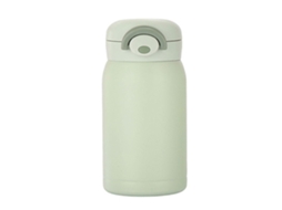 Garrafa Isolada Aço Inox 200ml Verde Claro