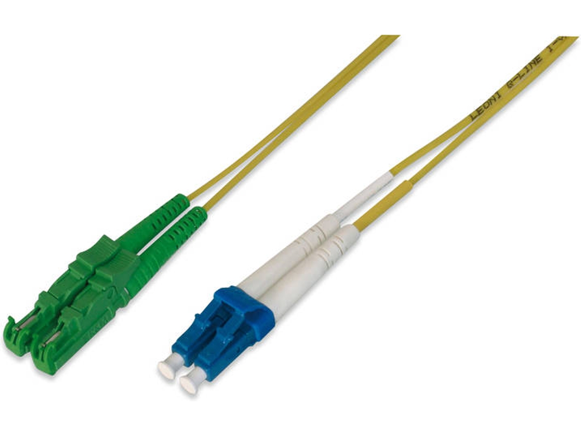 Cabo de Fibra Ótica (2 m - Amarelo)