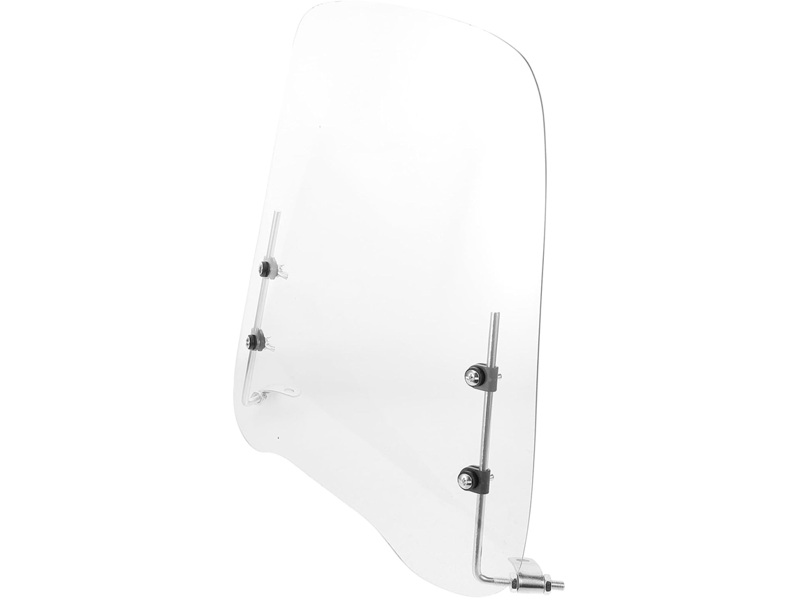 Substituição De Para-brisa Transparente Para Motocicleta Oferece Visibilidade E Resistência Ao Desgaste.