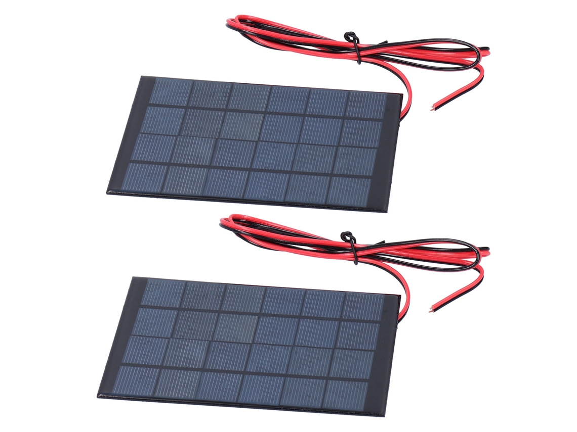 Laxiscreed Módulo De Energia Solar Mini Com Painel Epóxi E Cabo De 100cm – Dc 6v 2w