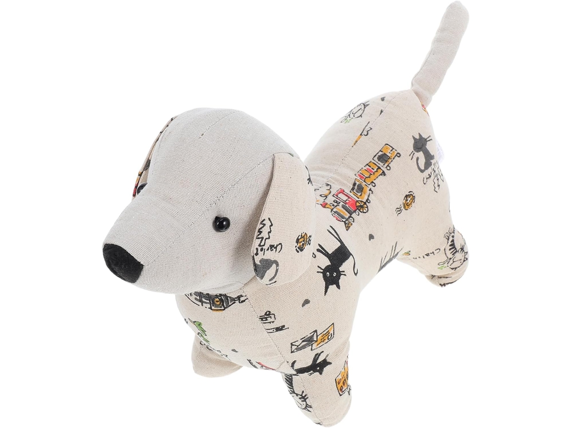 Batente de Porta Pesado em Tecido com Estampa de Cachorrinho Fofo, Ideal para Escritório, Quarto Infantil e Sala de Estar. SFUSHOS