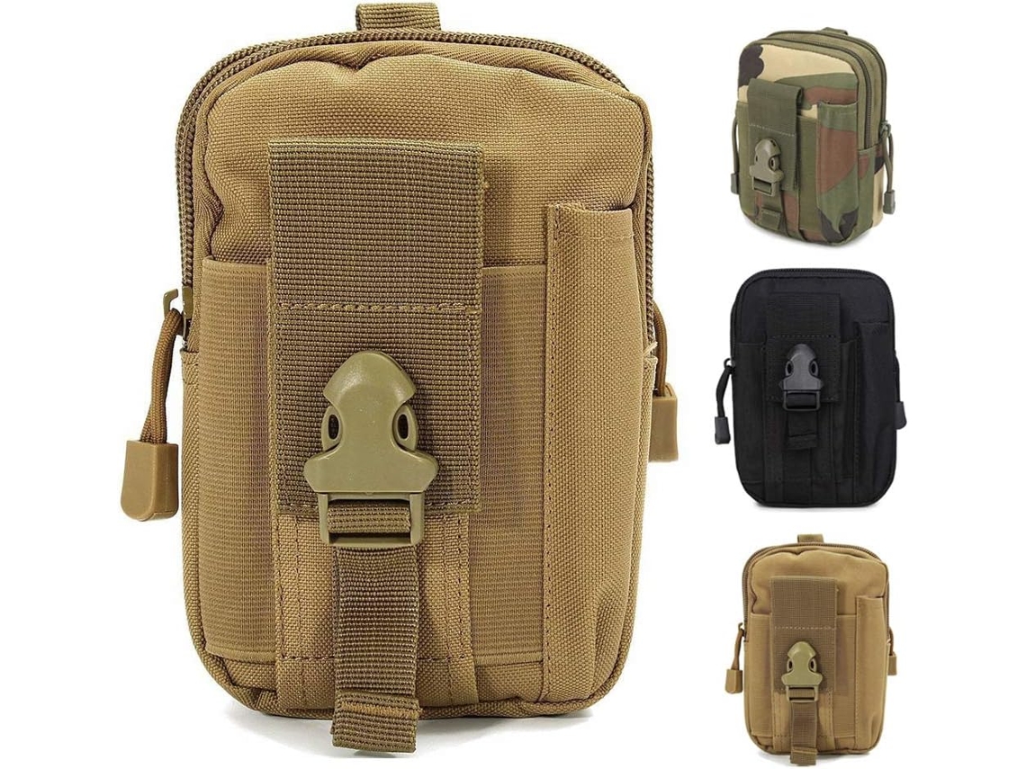 Bolsa Tática, Sistema Molle, Edc, Caminhada, Camping AQUAFORGE