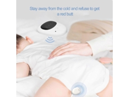 Sistema De Alarme De Enurese Sem Fio, Alarme De Penico Recarregável Com Som E Vibração, Sensor De Enurese De Molhar A Cama Para Crianças Idosas